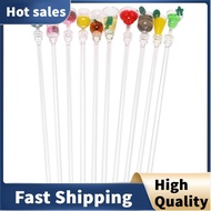 10Pcs Cocktail Stirrer Drink Mixing Stick Set Acrylic Cocktail Mixer Blender Bar Supplies Swizzle St