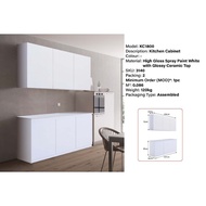 Harga Kilang Almari Dapur Almari Kabinet Dapur Putih