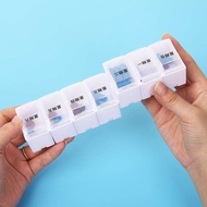 Pill box medicine pill box Small pill box Sub-Packing medicine Portable Small box Cute Portable Sing