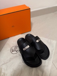 正品 Hermes Kelly 拖鞋 Empire Sandals