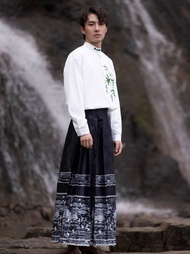 新中式復古 民族風馬面裙