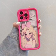 Casing Realme 14 Pro Plus 5G 14X 5G 14 Pro 14 Plus C75 4G C75X 4G Note 60X Cartoon newspaper pattern