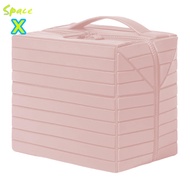 Space X Travel Makeup Case Fold-down Makeup Bag Waterproof Fold-down Travel Makeup Bag with Hanging 