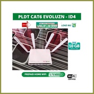 ▬ ✨ ✙✷ PLDT Home Prepaid WIFI LTE-A Evoluzn ID4 CAT6 ( E-Sim ) Free Unli Data 15 Days