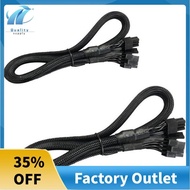 2 Pack 8 PIN TO 8 Pin (6+2) PCIE VGA Supply Cable Flex for  Supernova 650 750 850 1000 1600 2000 G2 