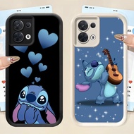 YS-26 Stitch Angel Soft Silicone Casing for OPPO F21 F21S Reno 7 7Z 8 8Z Realme C71 C73 14X Lite Pro
