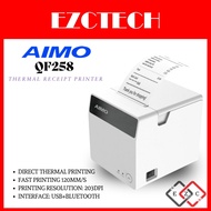 AIMO QF258 58MM USB+BLUETOOTH POS SYSTEM THERMAL PRINTER SUPPORT ANDROID IOS