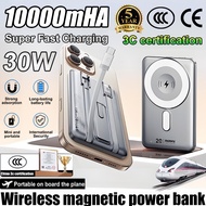 【In STOCK】Ccc power bank Remax 3C Certified 10000mAh 3C Powerbank Magnetic Wireless Power Bank Low t