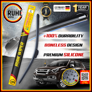 Ruhe Wiper Isuzu Mux 2018 - New Present Original High Quality Mugen Silicone Car Wiper Silicon Keret