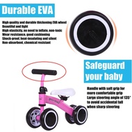 Jollybee ORIGINAL 4 Wheels Baby Sport Balance Walker Glider Bike Learning Walking Baby toys Balance 