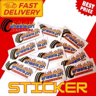 WHEELS PH Sticker 2x3.5 |