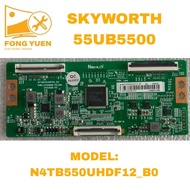 SKYWORTH TV TCON BOARD 55UB5500