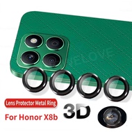 For Honor X8b Honor X 8b X8 B  X8b 4G Metal Camera Lens Glass Ring Full Cover Lens Protector Tempere