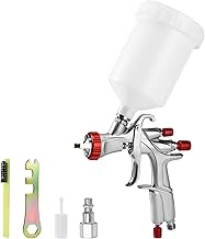 LVLP Spray Gun 1.3mm Nozzle Car Paint Gun Air Paint Spray Gun Kit Water Based Airbrush Sprayer for Automotive,Furniture,Touch Up, Primer, Top Coat