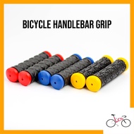Bicycle Handle Grip Soft Anti Slip Rubber Red Blue Yellow MTB/BMX/FIXIE pemegang basikal