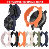Protective Case For Garmin VivoMove Trend TPU Cover Smart Watch Bumper Shell for Garmin VivoMove Trend Screen Protectors