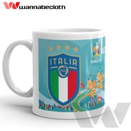 Euro Mug 2020 Euro Glass 2020 Gift Collection Souvenir Gift Euro Mug 2020 Italy Champions v6