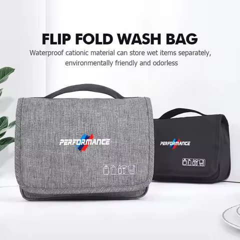 Hanging Cosmetic Bag Travel Toiletry Wash Make Up Storage Pouch For BMW E91 E92 E93 E60 F10 F30 E39 