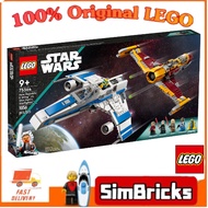 (SimBricks) LEGO 75364 New Republic E-Wing vs Shin Hati’s Starfighter