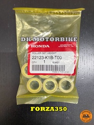 เม็ดตุ้มน้ำหนัก FORZA350 ADV350 (รับประกันของแท้เบิกศูนย์ 100%) เม็ดเดิม / แท้ศูนย์ / 20.5 g. / 2212