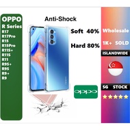 【Anti Shock】Phone Case For OPPO R17 R17 Pro R15 R15 Pro R11S R11S Plus R9S R9S Plus R11 R9 R9 Plus + Transparent TPU