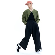 ROSEROMPSTUDIOBLACK LOVER BOY PANTS กางเกงผู้ชาย กางเกงขายาวทรงหลวม