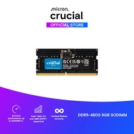 Crucial DDR5-4800 SODIMM CL40 Memory for Laptop (8GB / 16GB)
