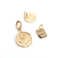 Pendant Colorful Gold Fashion Necklace k Exquisite Lucky Small Pendant Gold Pendant 18K Gold Pendant