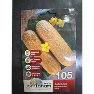 JOM TANAM Old Cucumber Gold Mine Seed JT105 / Benih Timun Tua / 老黄瓜种子 / Gold Mine 105 (20 seeds)