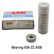 >>>>>] Bearing laher 636 zz inner diameter 10mm outer 35mm thickness 11mm