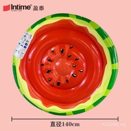 Intime intime Inflatable Bed Adult Water Floating Exhaust Inflatable Inflatable Pineapple Recliner F