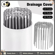 Balcony Drainage Cover Round Anti-Blocking Balcony Drainage Cover Rooftop Rain Pipe Cap Longkang Lan