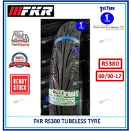 TAYAR FKR TUBELESS TYRE RS380 (MAXXIS DIAMOND) 80/90-17 { NEW DIAMOND } [ TAYAR 2023 ]