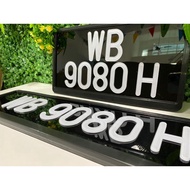 🔥Ready Stock 🔥Nombor Plate kereta 3D Crystal 3DCrystral Car Number plate