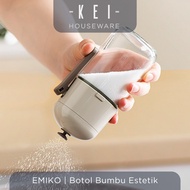 KEI - EMIKO Evenly Spice Storage Container Automatic Salt Spray Container Practical Kitchen Spice Di