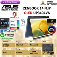 Asus Zenbook 14 Flip OLED UP3404VA i7 1360P 16/1TB SSD 2.8K 90Hz Touch