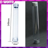 E-WOITD Cylinder Case Pen Storage Box Stationery Organizer School Office Use Transparent E-WOITD