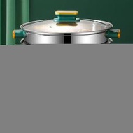 蒸飯鍋電蒸鍋多功能家用電熱炒鍋三層自動斷電蒸籠多層小型蒸煮