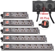 Server rack installation PDU power distribution unit power board universal socket with surge protect