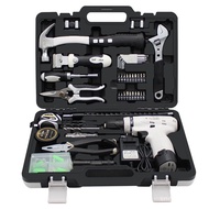 Ruid86Household Hardware Tool Box Set 12V Lithium battery cordless drill electric screwdriver