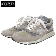 New Balance 麂皮運動鞋，美國製造，男款，灰色，尺寸 27cm，U998GR，尺寸 9（美國）[二手]