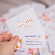 Spot Gloss Business Card Printing - Business Card - Business Card Gloss