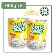 LottèNidoo susu tepung Penuh Krim everyday milk New Zealand Instant Powder Milk 2X900G Tin Susu Sega