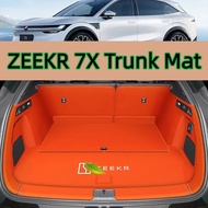 ZEEKR 7X Trunk Mat Fully Surrounded Dedicated Car Interior Modified Trunk Mat