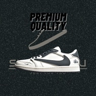 Stssy X Travis Scott X Air 1 AJ1 Low Casal Low Top Sneakers