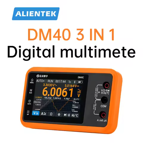 ALIENTEK DM40 Digital Oscilloscope Multimeter Signal Generator 3 in 1 50M Sample Rate Voltage Diode 