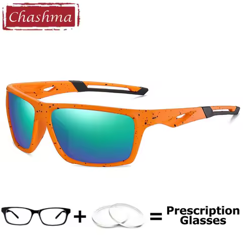 Chashma Polarized Myopia Sunglasses Oversize Big Curve Men Sun Glass Digital Progressive Sport Style