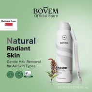 BOVEM Aura Mist: Hair Identifier Spray Dermaplaning Kit for All Skin Types Gentle Hair Removal, Radi