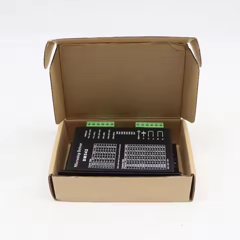 DM542 2-Phase Stepper Motor Driver 20-50VAC 1.0-4.2A NEMA17 NEMA23 Compatible Stepper Motor Controll