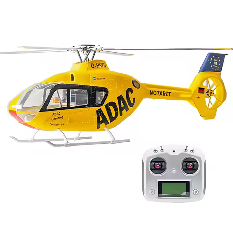 Newest FLY WING EC135 470 Class 2.4G 6CH GPS Stabilized Scale RC Helicopter RTF With H1 Flight Contr